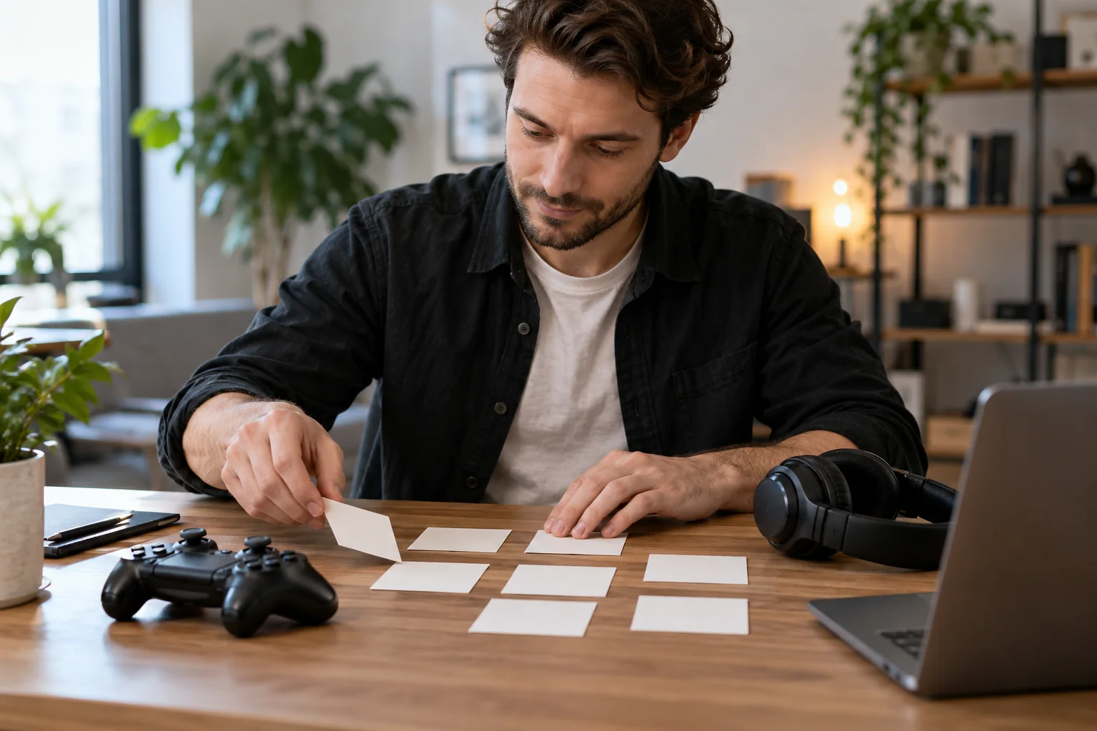 Materiais e preparação de uma experiência de jogo Materiais e preparação de uma experiência de jogo